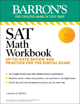 SAT Math Workbook: Up-to-Date Practice for the Digital Exam book