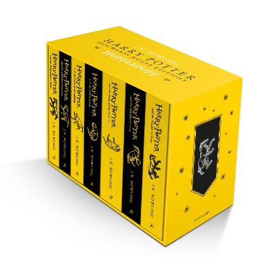 Harry Potter Hufflepuff House Editions Paperback Box Set by J. K. Rowling