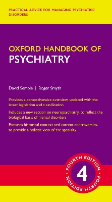 Oxford Handbook of Psychiatry book