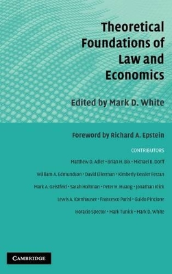 Theoretical Foundations of Law and Economics book