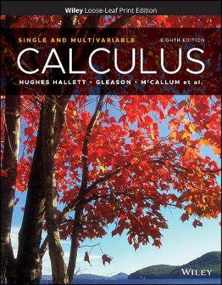 Calculus: Single and Multivariable book