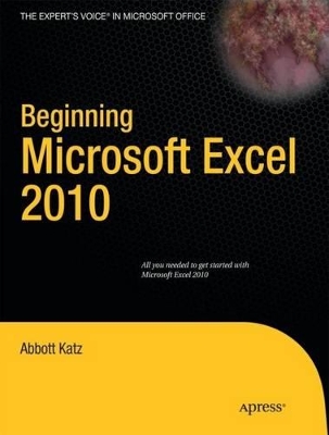 Beginning Microsoft Excel 2010 book
