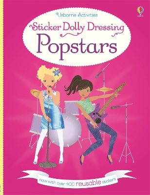 Sticker Dolly Dressing Popstars by Lucy Bowman