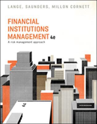 Financial Institutions Management by Helen Lange