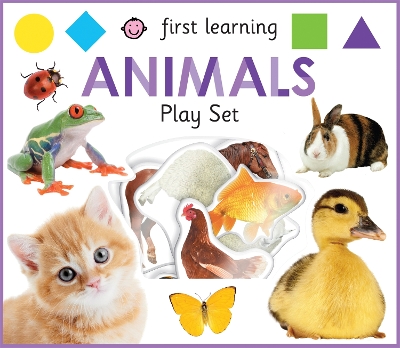 First Learning Animals Play Set by Priddy Books