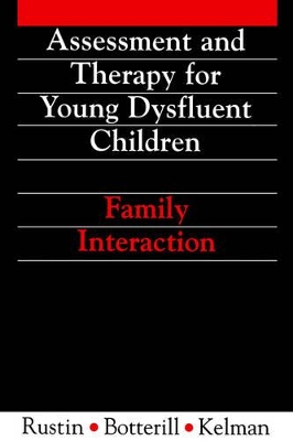 Assessment and Therapy for Young Dysfluent Children book