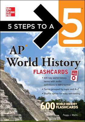 5 Steps to a 5 AP World History Flashcards for your iPod with MP3 Disk by Peggy Martin