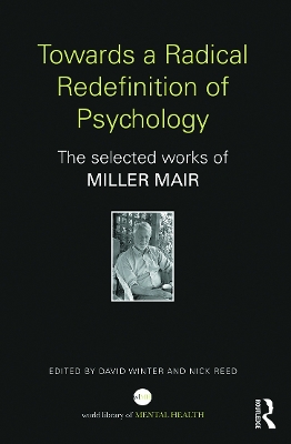 Towards a Radical Redefinition of Psychology book