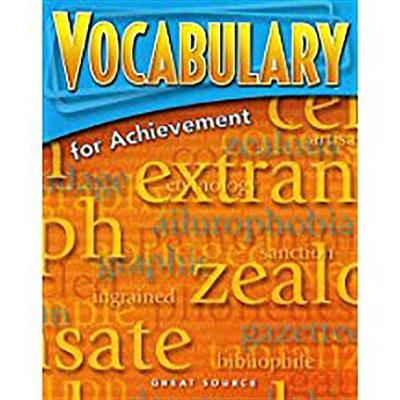 Great Source Vocabulary for Achievement by Vach