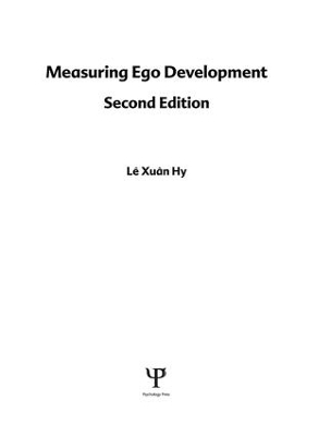 Measuring Ego Development by Le Xuan Hy