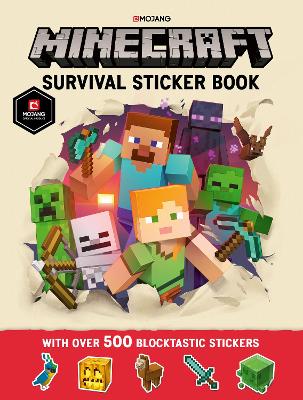 Minecraft Survival Sticker Book book