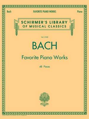 Bach Favorite Piano Works book