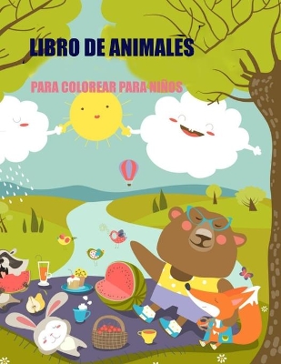 Libro de Animales Para Colorear Para Niños book