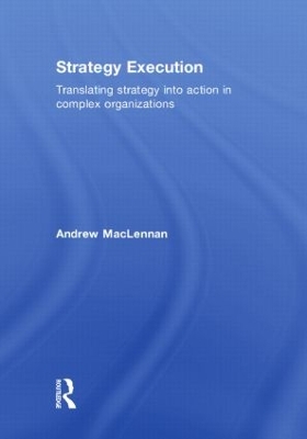 Strategy Execution book