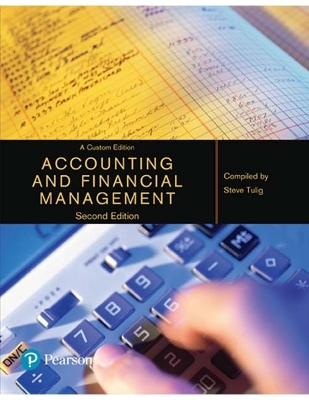 Accounting and Financial Management (Custom Edition) by Peter Atrill