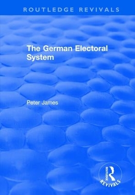 German Electoral System by Peter James