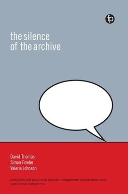 Silence of the Archive book