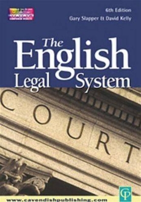 The English Legal System book
