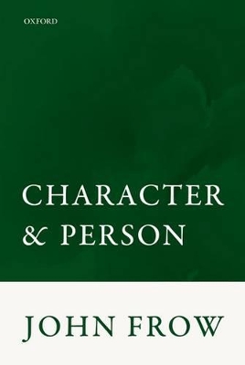 Character and Person book