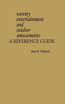 Variety Entertainment and Outdoor Amusements book