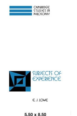 Subjects of Experience book