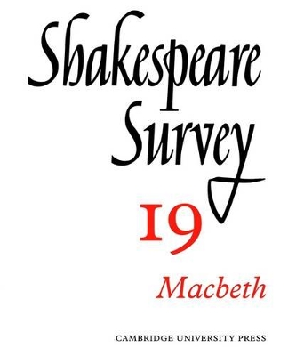 Shakespeare Survey by Kenneth Muir