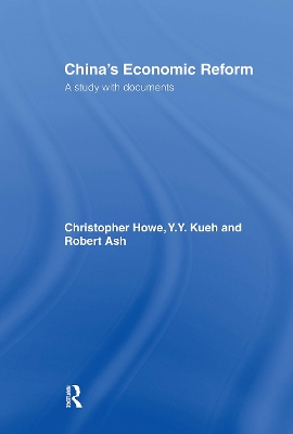 China's Economic Reform book