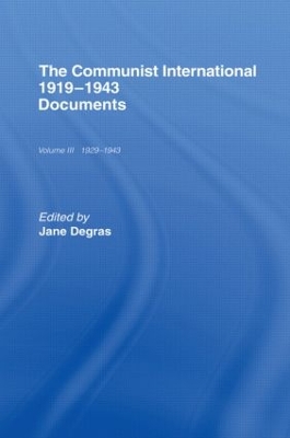 Communist International book
