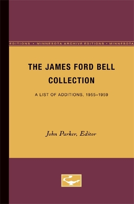 The James Ford Bell Collection by John Parker