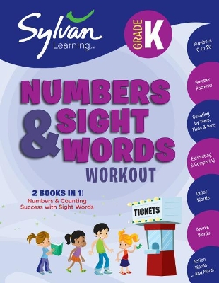 Kindergarten Numbers & Sight Words Workout book