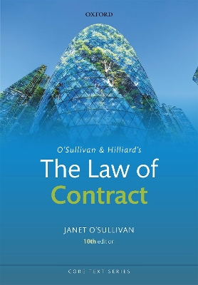 O'Sullivan & Hilliard's The Law of Contract book