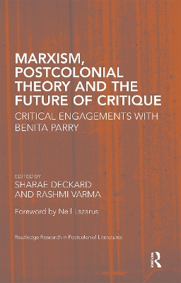 Marxism, Postcolonial Theory, and the Future of Critique: Critical Engagements with Benita Parry book