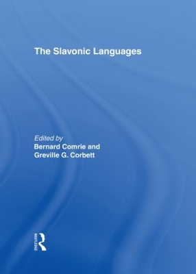 Slavonic Languages by Professor Greville Corbett