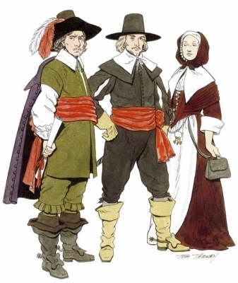 Cavalier and Puritan Fashions book