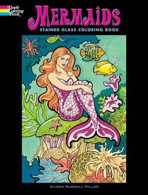 Mermaids Stained Glass Coloring Book book