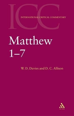 Matthew 1-7 book