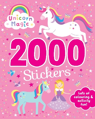 Unicorn Magic 2000 Stickers book