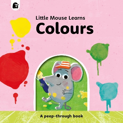 Colours: A peep-through book book