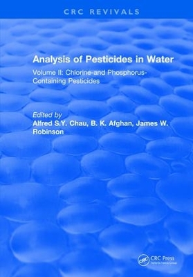 Analysis of Pesticides in Water book