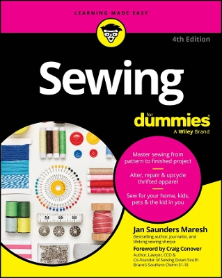 Sewing For Dummies book