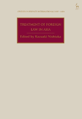 Treatment of Foreign Law in Asia book