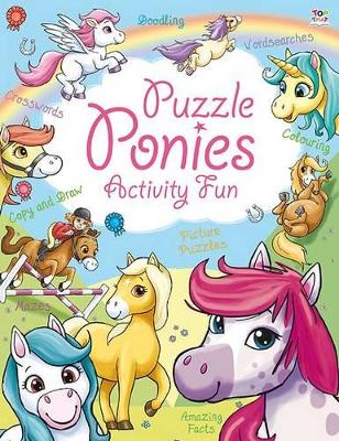 Puzzle Ponies Activity Fun book