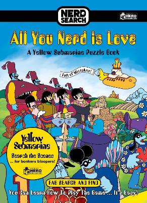 Beatles Nerd Search: A Yellow Submarine Puzzle Book by Bill Morrison