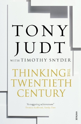 Thinking the Twentieth Century by Tony Judt