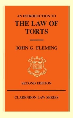 An Introduction to the Law of Torts book