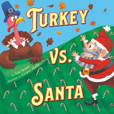 Turkey vs. Santa book