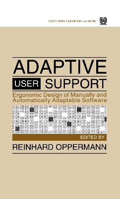 Adaptive User Support by Reinhard Oppermann