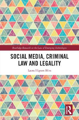 Social Media, Criminal Law and Legality book