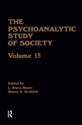 Psychoanalytic Study of Society book