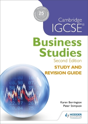 Cambridge IGCSE Business Studies Study and Revision Guide 2nd edition by Peter Stimpson